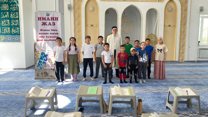 Абайда жазғы сауат ашу дәрісі жалғасуда 