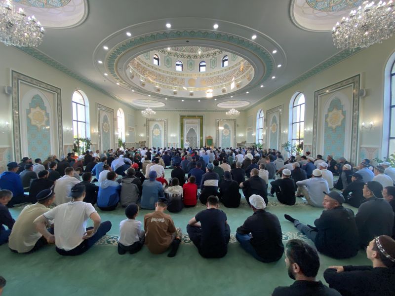 «Төлеутай ата» мешіті құрбан айт мейрамын ұлықтады