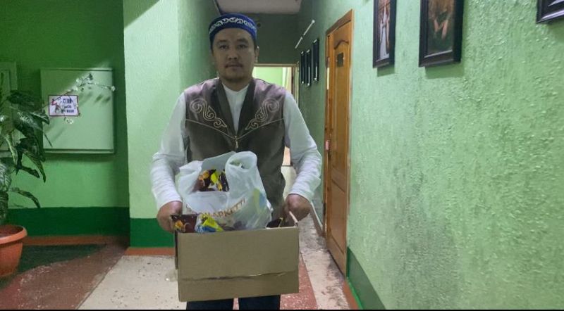 Балаларға айттық үлестірілді