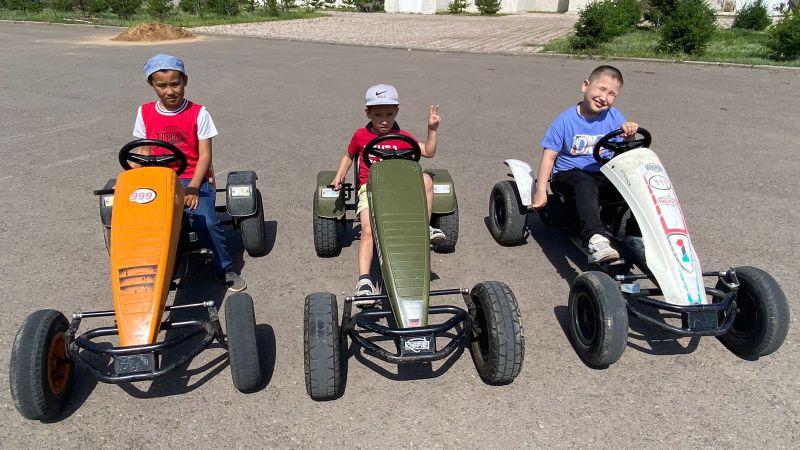 «Жастар ісі»  секторы балаларға қуаныш сыйлады