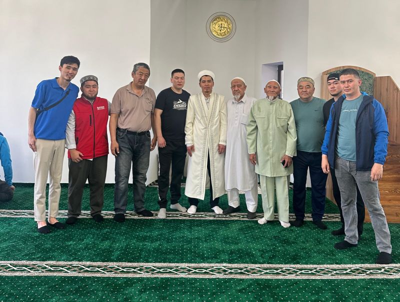 Құрбан айт мейрамы «Төле би» мешітінде аталып өтті 