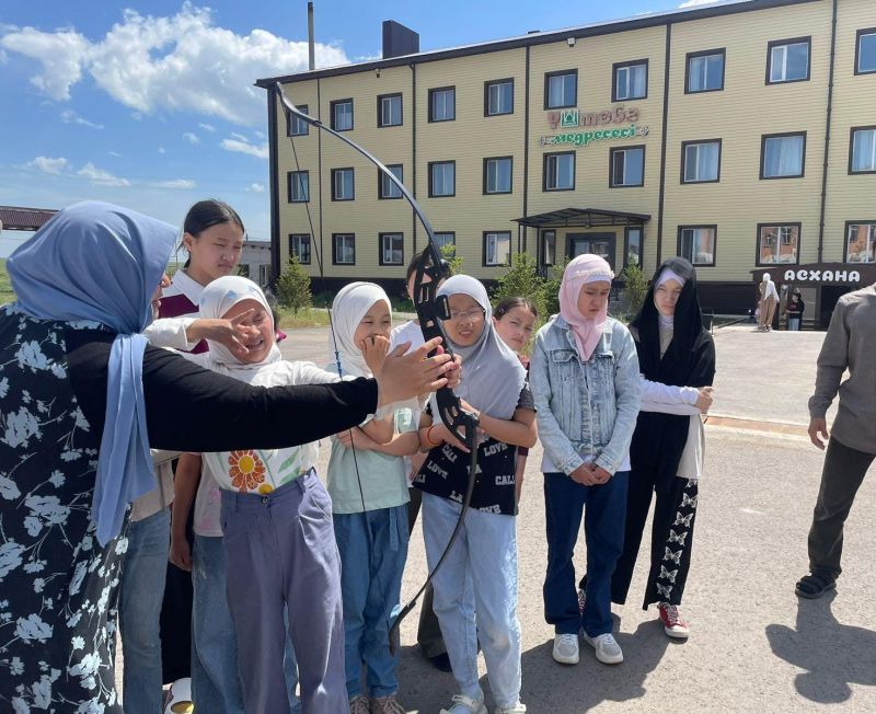 Садақ атудан шеберлік сағаты өтті