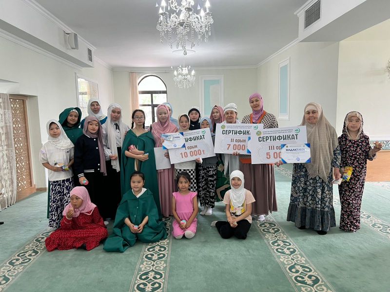 «Төлеутай ата» мешітінде садақ атудан сайыс өтті