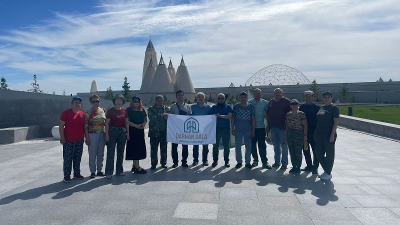 «Дархан дала» жобасы аясында Жидебай қоры зиярат етілді