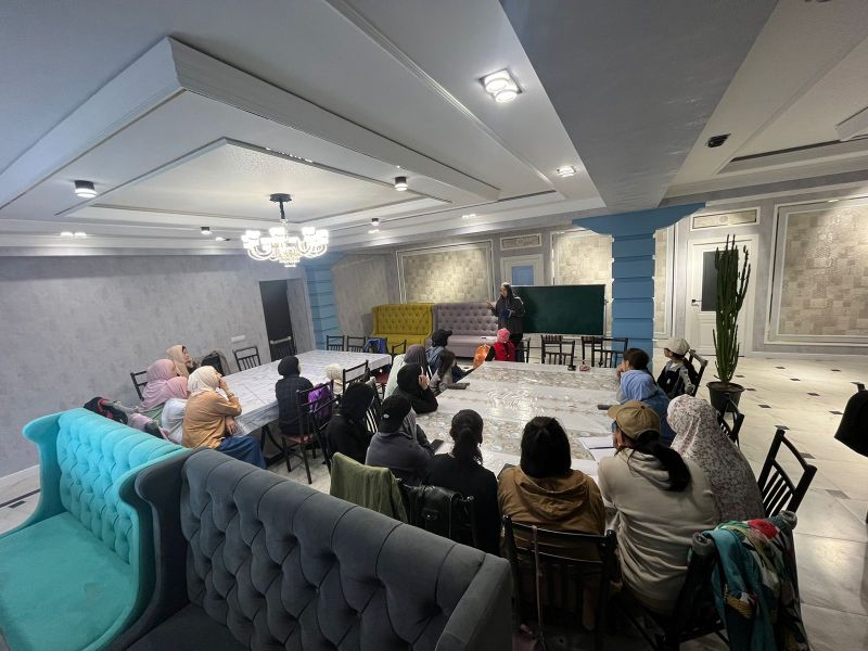 Тоқыма тоқудан шеберлік сыныбы өтті