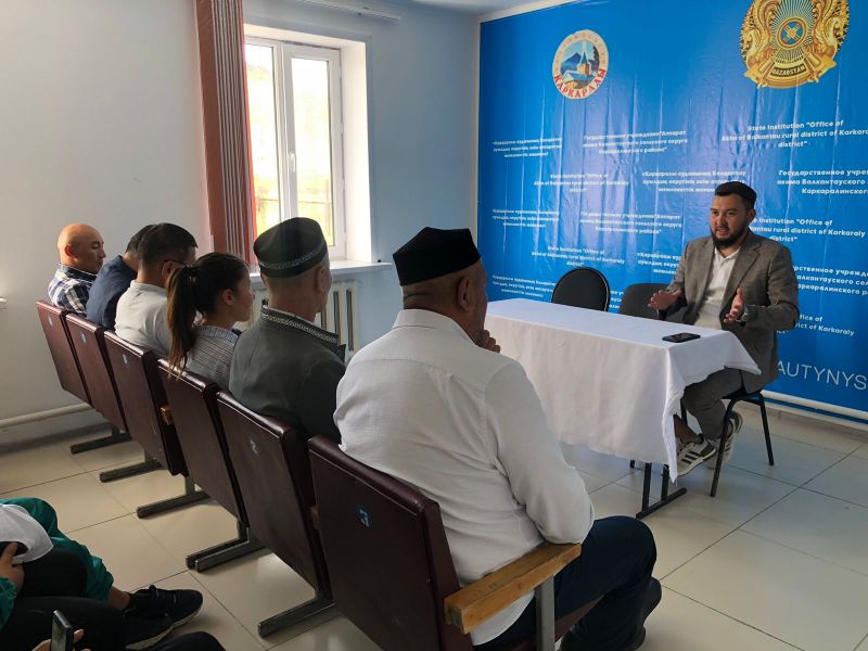 Балқантау елдімекені тұрғындарымен кездесу өтті