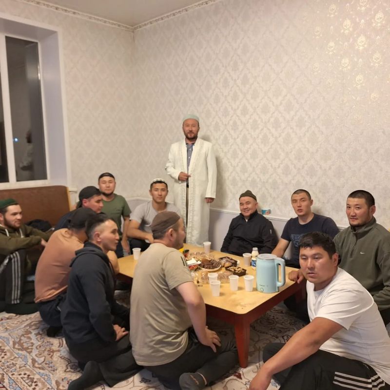 Иса молла мешіті жамағатына ауызашар дастарханы жайылды