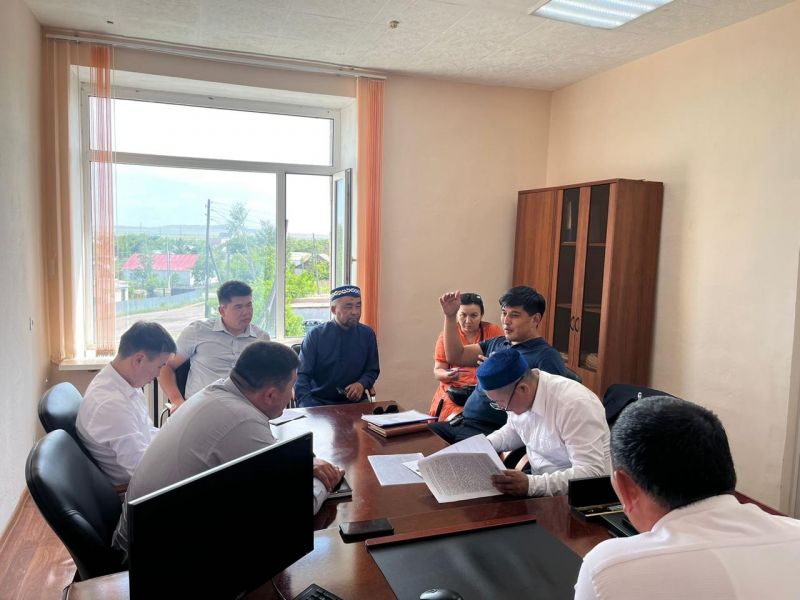 Бұқар жырау аудандық ХҚКО -да кездесу өтті