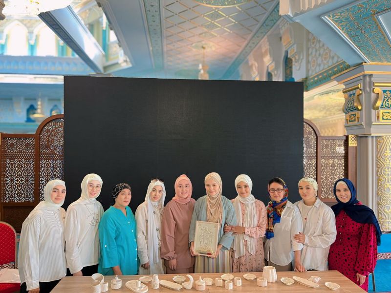 «Гипстан бұйымдар жасау» шеберлік сыныбы өтті