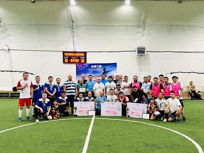 Қарағанды мешіттері жамағаты арасында футболдан турнир өтті