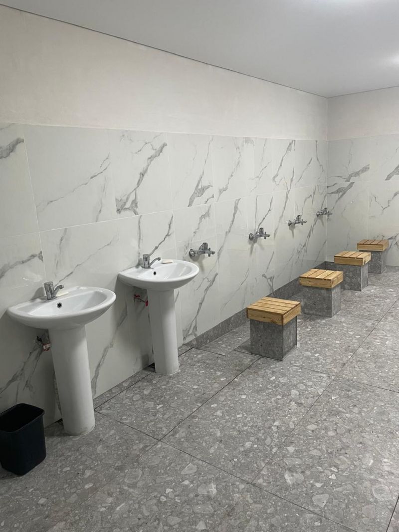 Шет ауданы Жанқұтты би мешітінде күрделі жөндеу жұмыстары жүргізілді