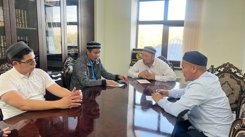“Төлеутай ата” мешітінде имамдар жиыны өтті.