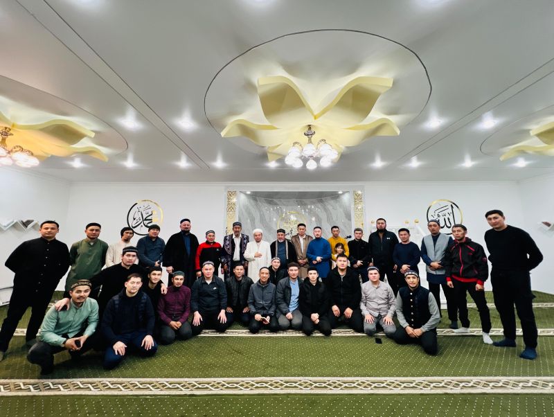 Көкпекті ауылдық мешітінде Мәуліт мерекесі атап өтілді