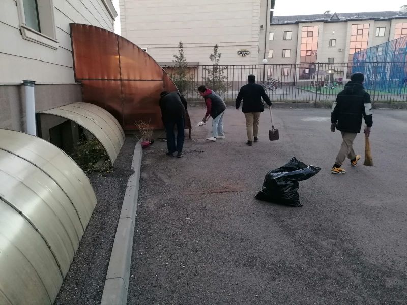 “Қазыбек би” мешітінде  «Таза әлем» атты сенбілік ұйымдастырылды