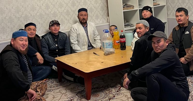 “Иса молда” мешітінің жамағаты Мәуліт кешінде бас қосты