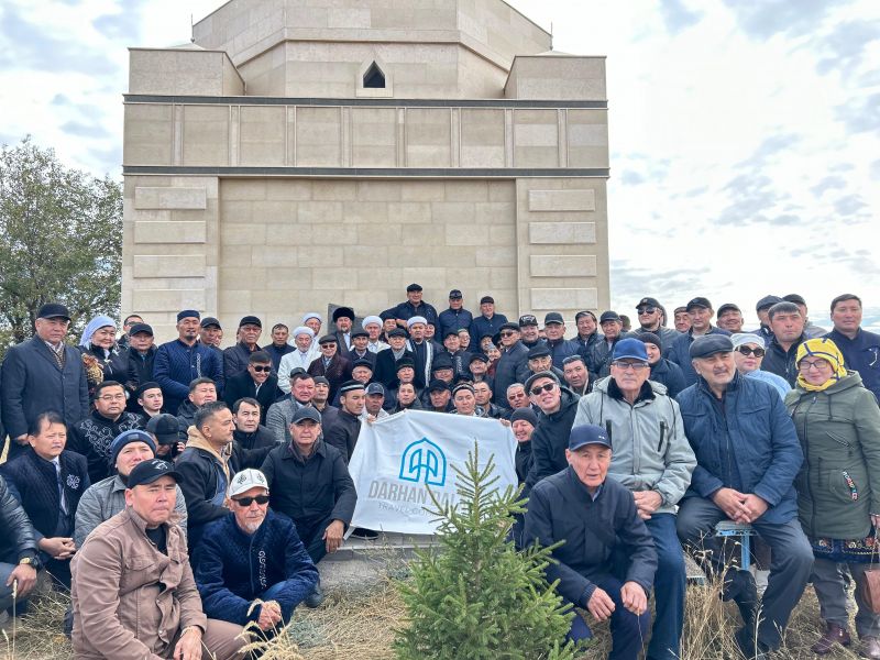 «Darhan Dala» жобасы бойынша Құлық Жалаңтөс (Соқыр) батыр кесенесі зиярат етілді