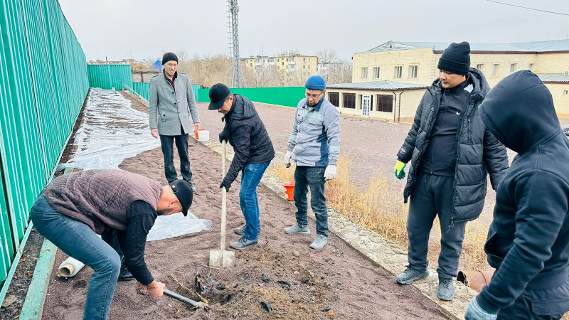 Теміртау қаласындағы мешітте тазалық жұмыстары жүргізілді