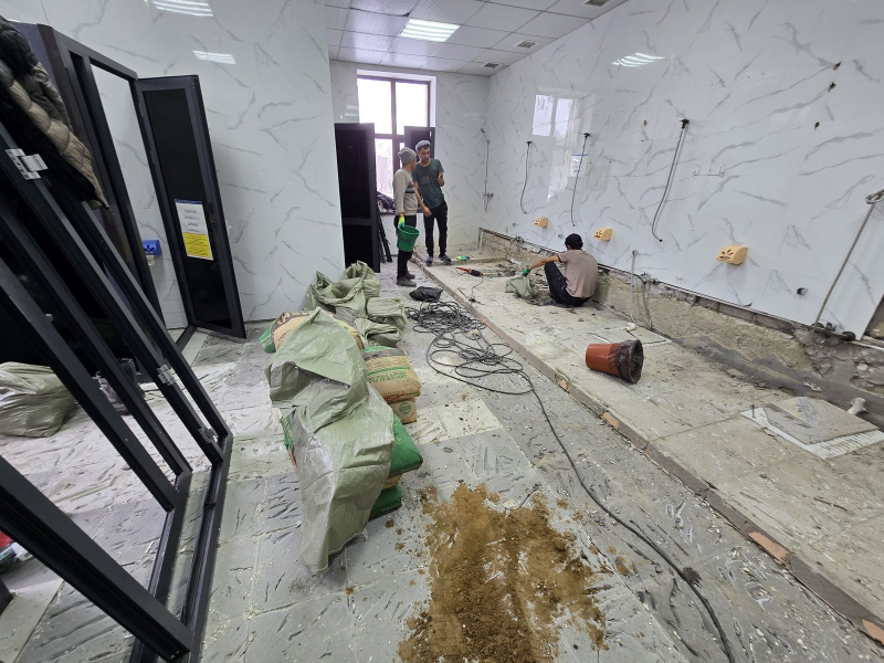 Төлеутай ата» мешітіне күрделі жөндеу жүргізіле бастады