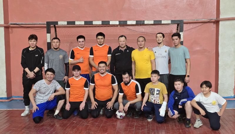 «Төлеутай ата» мешітінің жамағаты арасында шағын футбол ұйымдастырылды