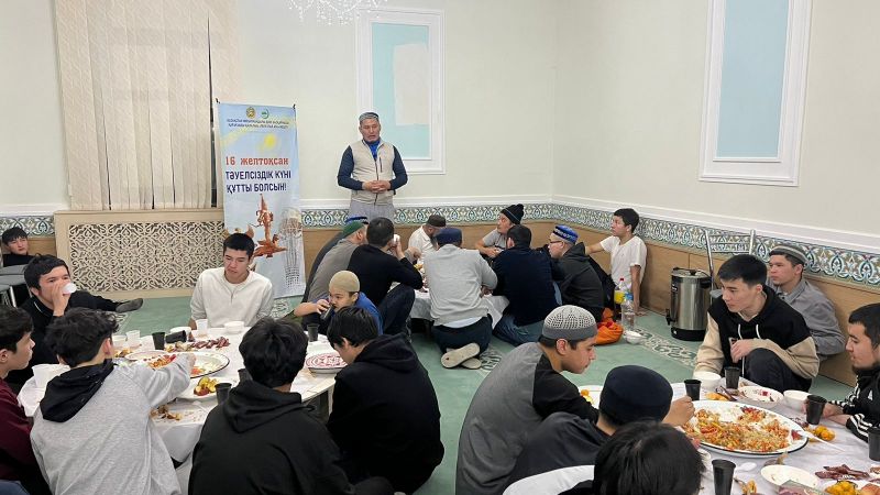«Төлеутай ата»  мешітінде Желтоқсан құрбандарының рухына құран оқылды