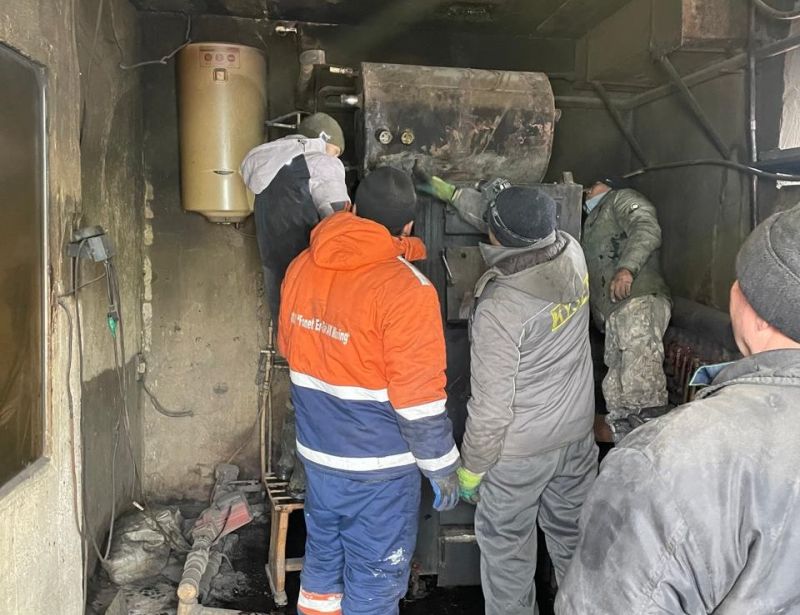 «Жанқұтты би» мешітіне жаңа жылыту қазандығы орнатылды