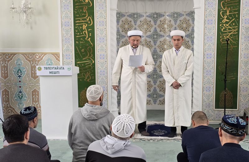 «Төлеутай ата» мешітіне жаңа ұстаз тағайындалды