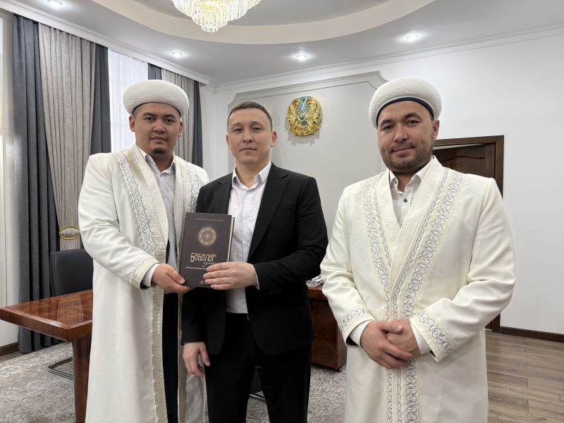 Қарағанды облысының бас имамы Балқаш қаласының әкімімен кездесті