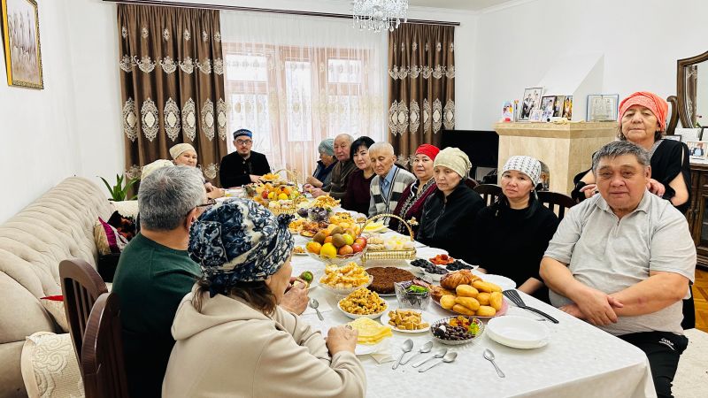 «Әлихан Бөкейхан» мешітінде қариялар тағылымды әңгімелер айтты