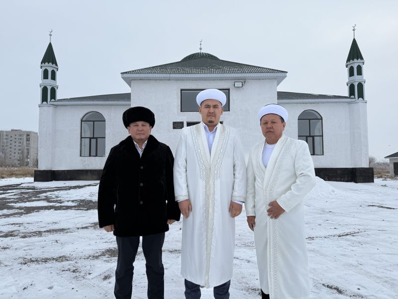 Қарағанды облысының бас имамы Приозерск қалалық мешітіне іссапармен барды