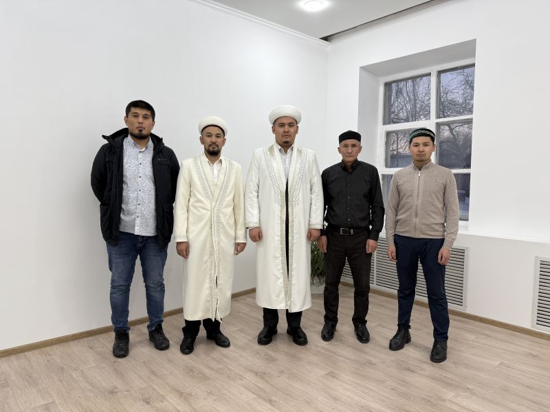 Қарағанды облысының бас имамы Саран қалалық мешітіне барып қайтты