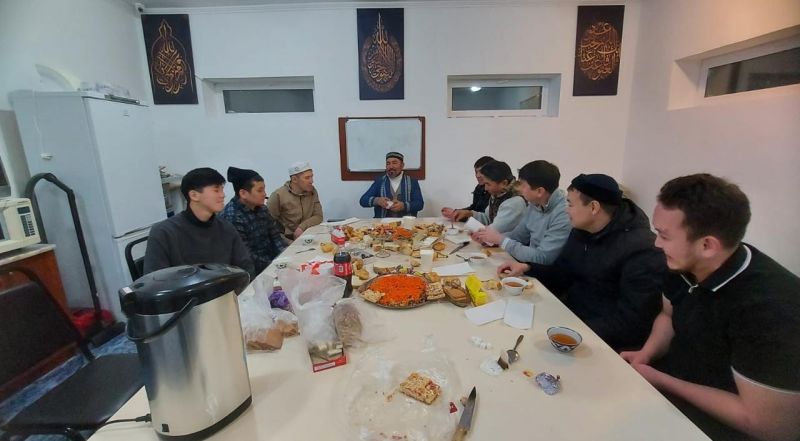 «Жұмабек Тәшен» мешітінде бейсенбілік уағыз дастарханы болып өтті