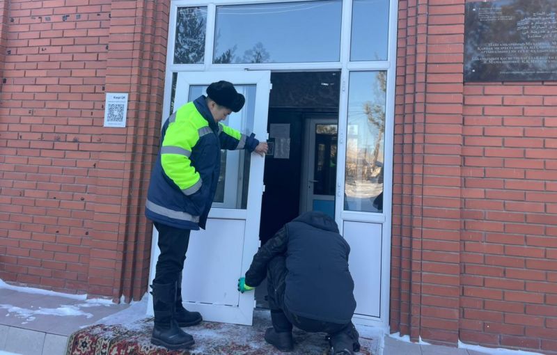 «Жыржыс қажы» мешітінде  жөндеу жұмыстары жүргізілді