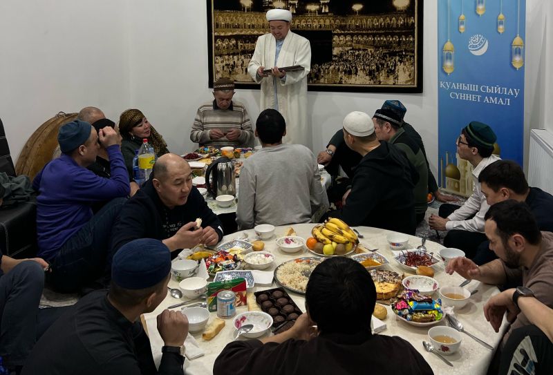 Көкпекті ауылдық мешітінде рухани іс-шара өтті