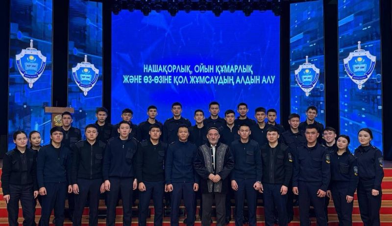 «Бала қажы» мешітінің имамы әскери мектеп-интернатта дәріс оқыды