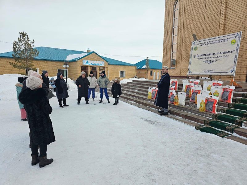 Абай аудандық мешітінде шешен-ингуш ұлтының өкілдері ас берді
