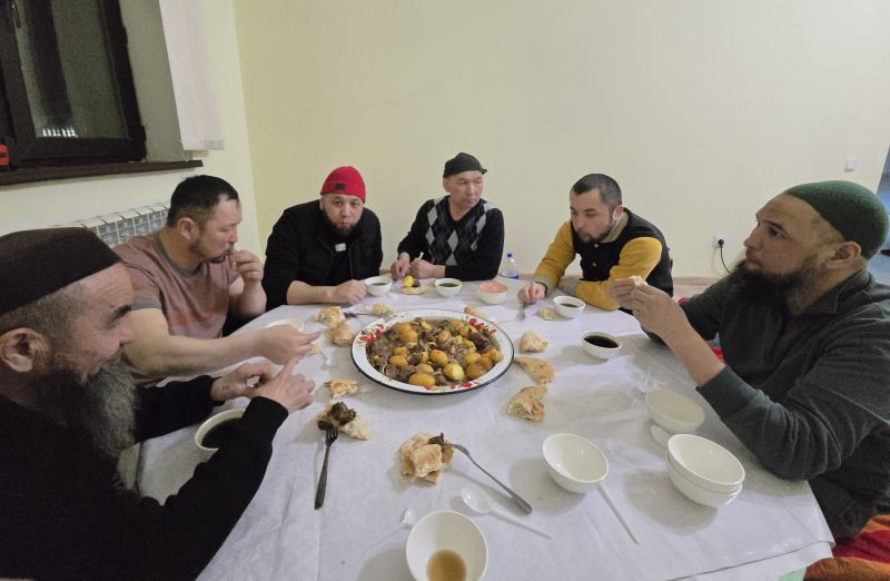 «Төлеутай ата» мешітінің жамағаты уағыз дастарханында бас қосты