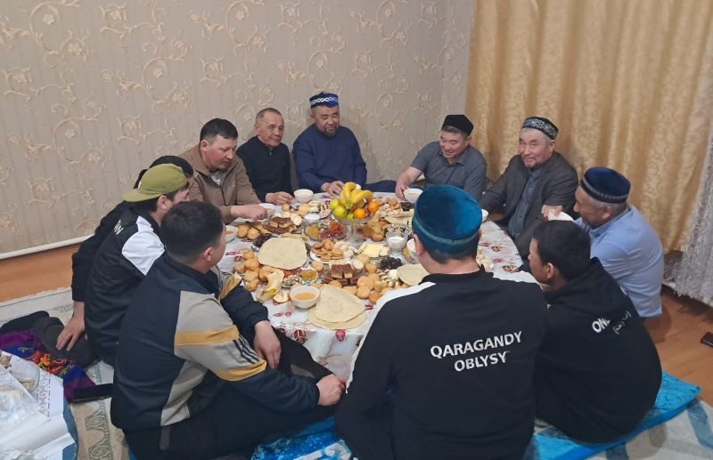«Жыржыс қажы» мешітінде рухани кеш ұйымдастырылды