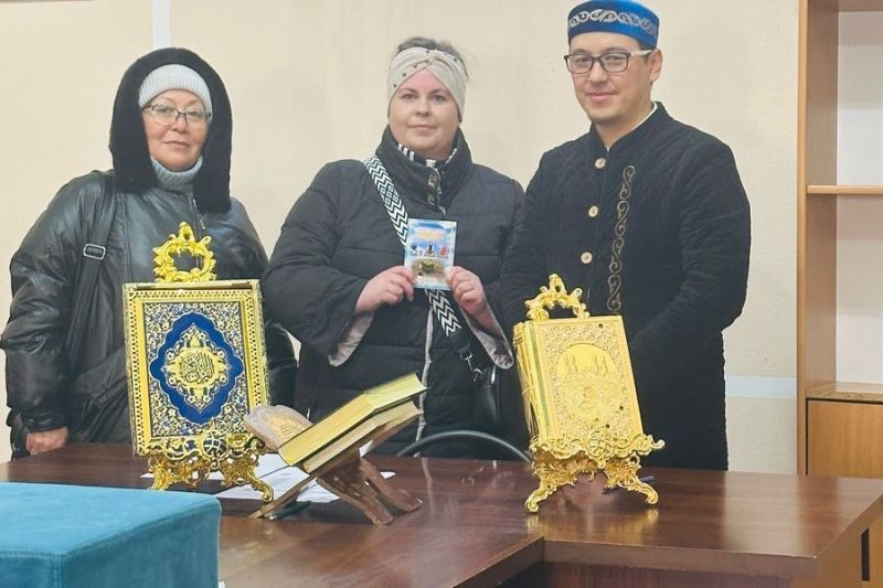 «Әлихан Бөкейхан» мешітінде орыс ұлтының өкілі Ислам дінін қабылдады.