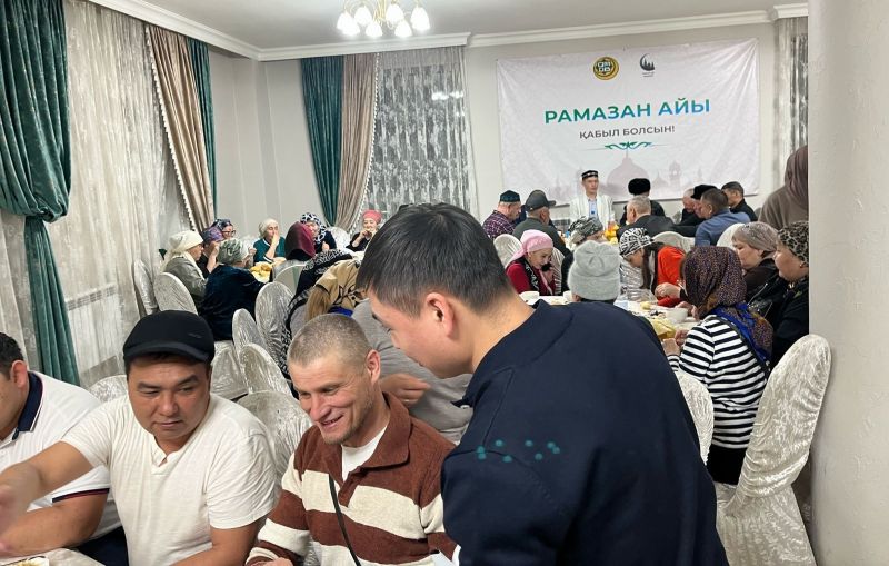«Хазрет Али» мешітінде Наурыз мерекесінде ауызашар ұйымдастырылды