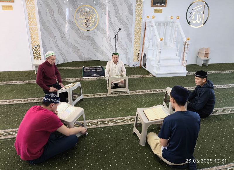 Көкпекті ауылында Құран сабағы тұрақты өткізіліп келеді