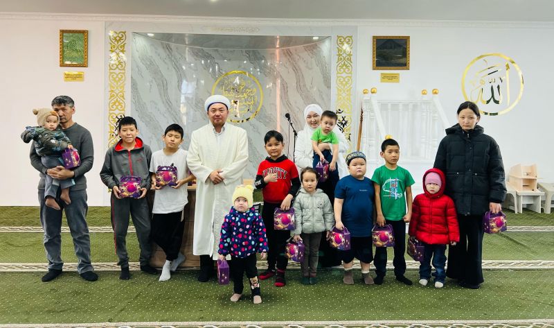 Көкпекті ауылдық мешітінде қайырымдылық іс-шарасы ұйымдастырылды