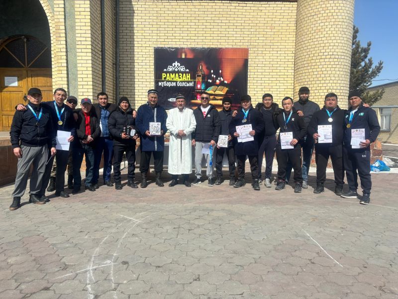 Шет ауданныда Ораза Айт намазы оқылды