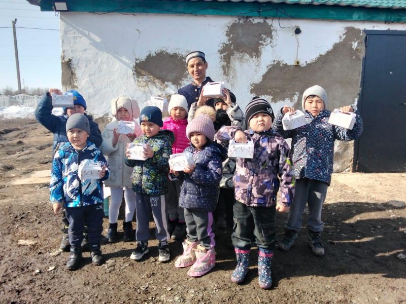 Ораза Айт намазы Талды ауылында оқылды