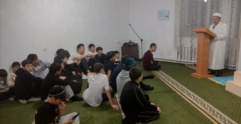 Доскей ауылдық мешіті жамағатына Қадір түнінің қасиеті жайлы насихат айтылды