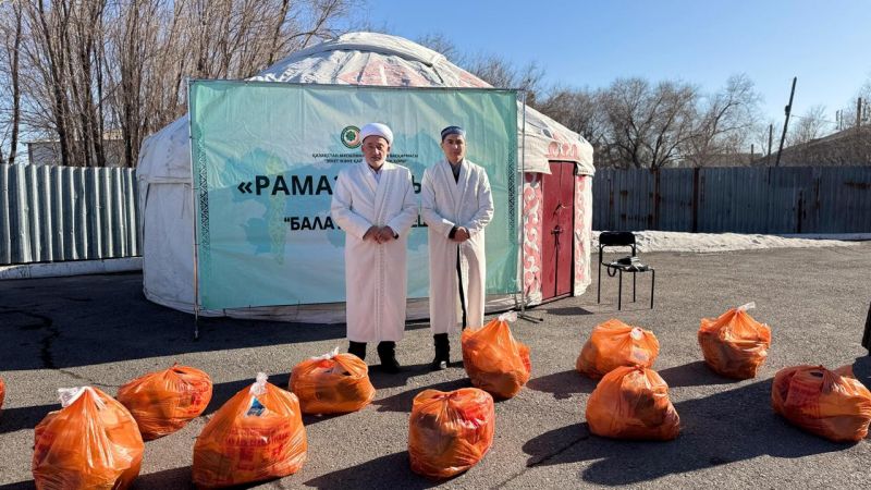 Бала қажы мешітінде кезекті қайырымдылық іс-шарасы жүзеге асты