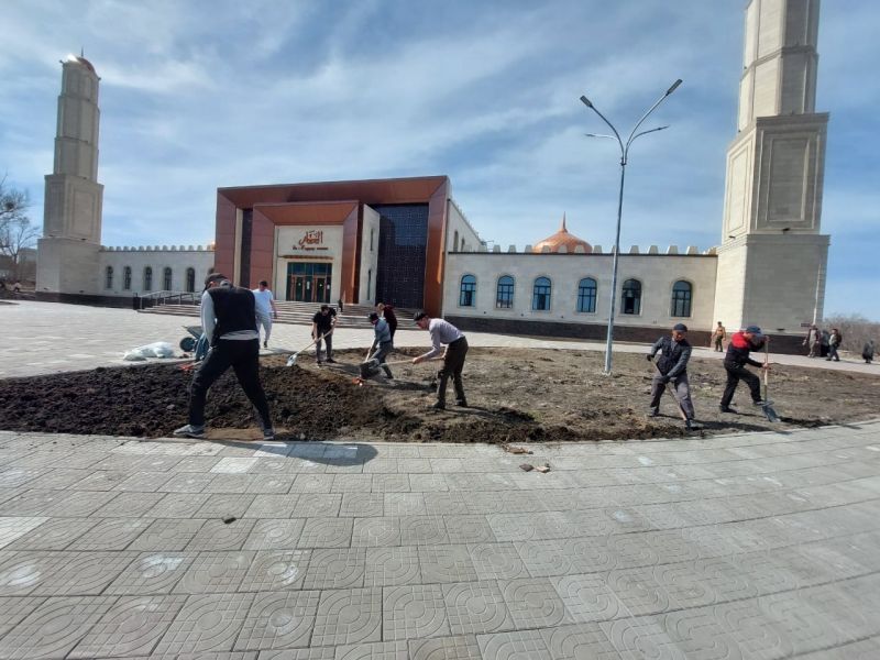 «Әл- Ғаффар» мешіті «Таза мешіт» іс-шарасын өткізді