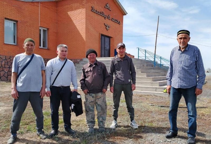 Ғ.Мұстафин кенті мешітінде сенбілік жұмыстары жүргізілді