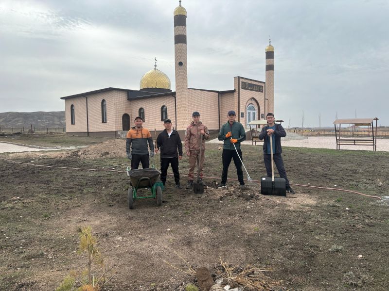 Ақтоғай аудандық мешітінде «Таза әлем» акциясы ұйымдастырылды