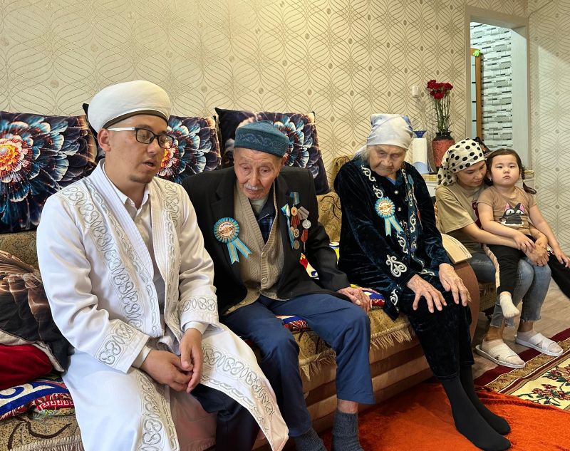 Теміртауда Жеңіс күніне орай тыл ардагерлеріне құрмет көрсетілді