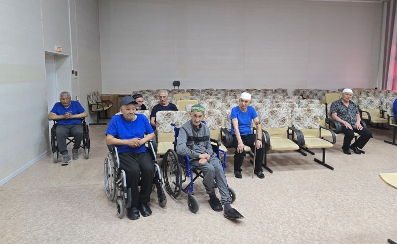 «Төлеутай ата» мешіті қарттар үйіндегі дәрістерді тұрақты жалғастырып келеді